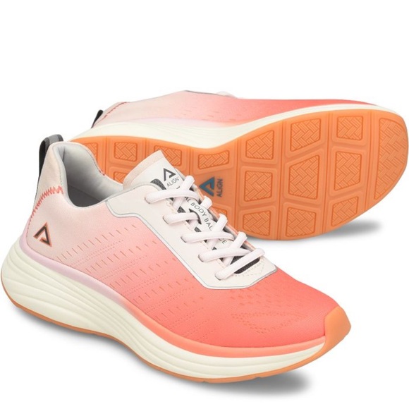 Align Shoes - ALIGN Trixie Coral Ombré Nurse Hospital Sneaker 9.5